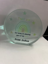 Load image into Gallery viewer, Jade Glass Teacher Thank you Gift UV Printed
